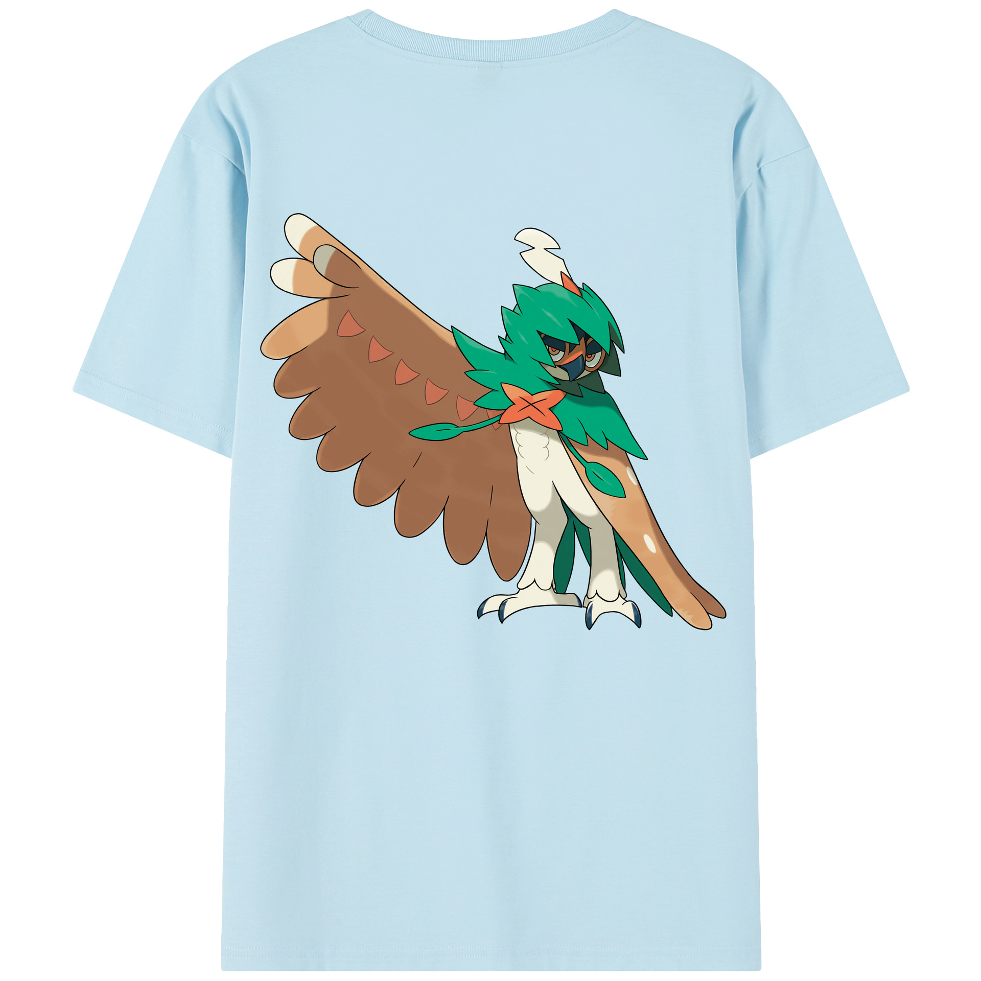 （画像用） ポケットモンスター Pokémon 綿100％半袖Tシャツ（背面プリント）